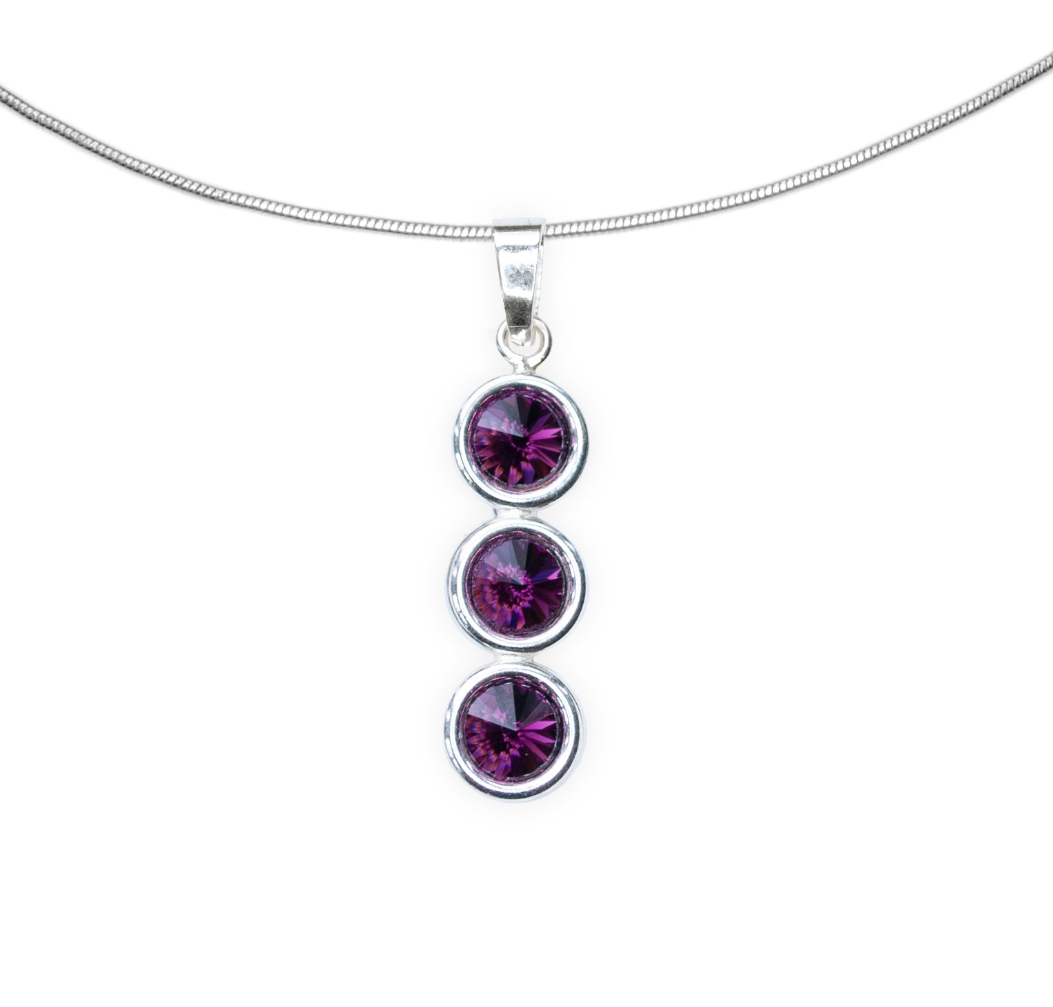 Kette "Catania" in Amethyst