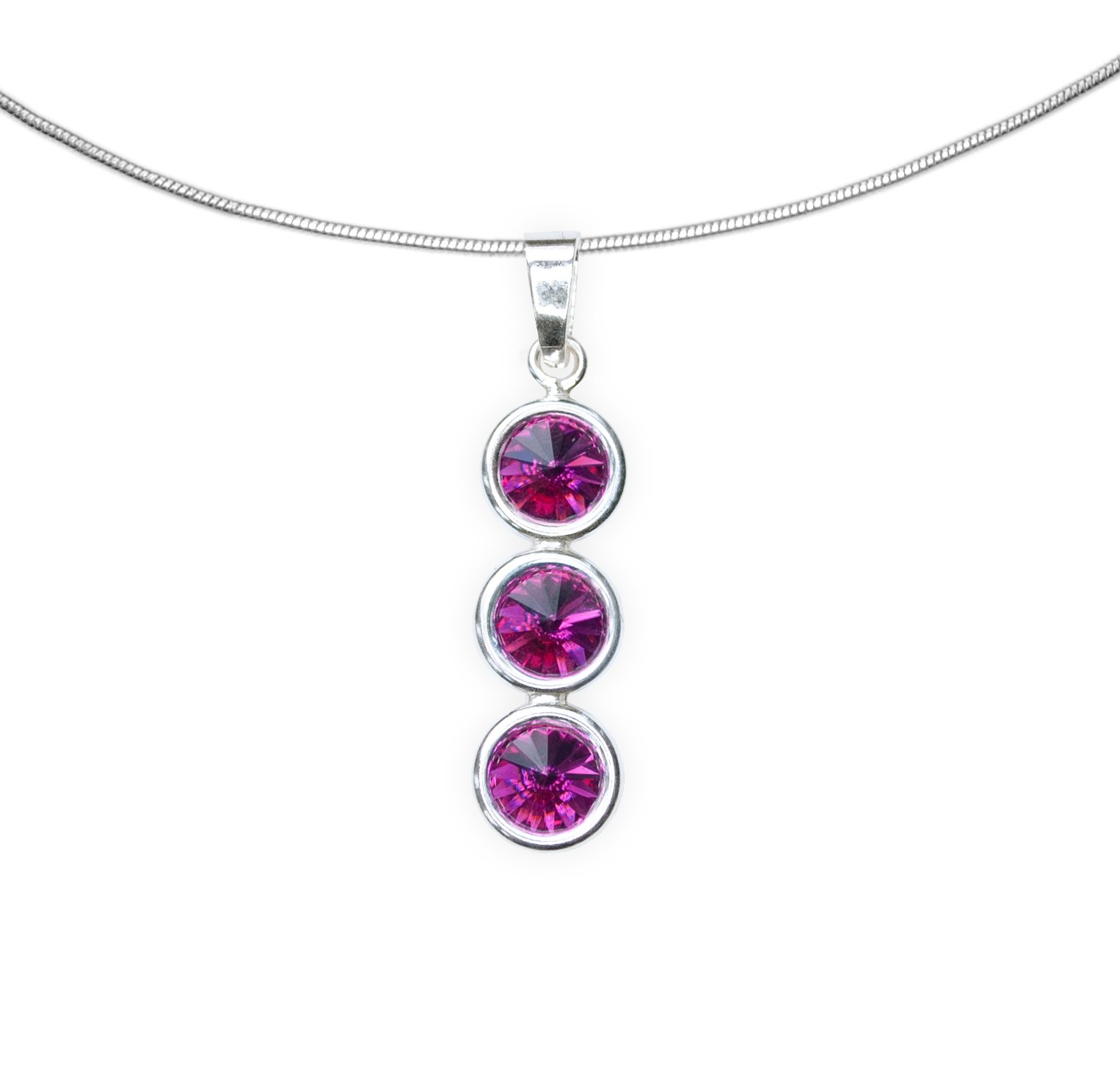 Kette "Catania" in Fuchsia