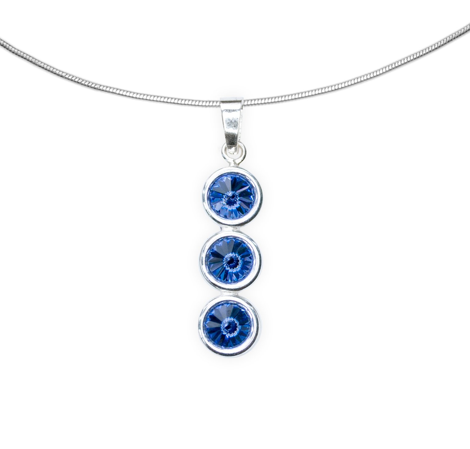 Kette "Catania" in Tanzanite