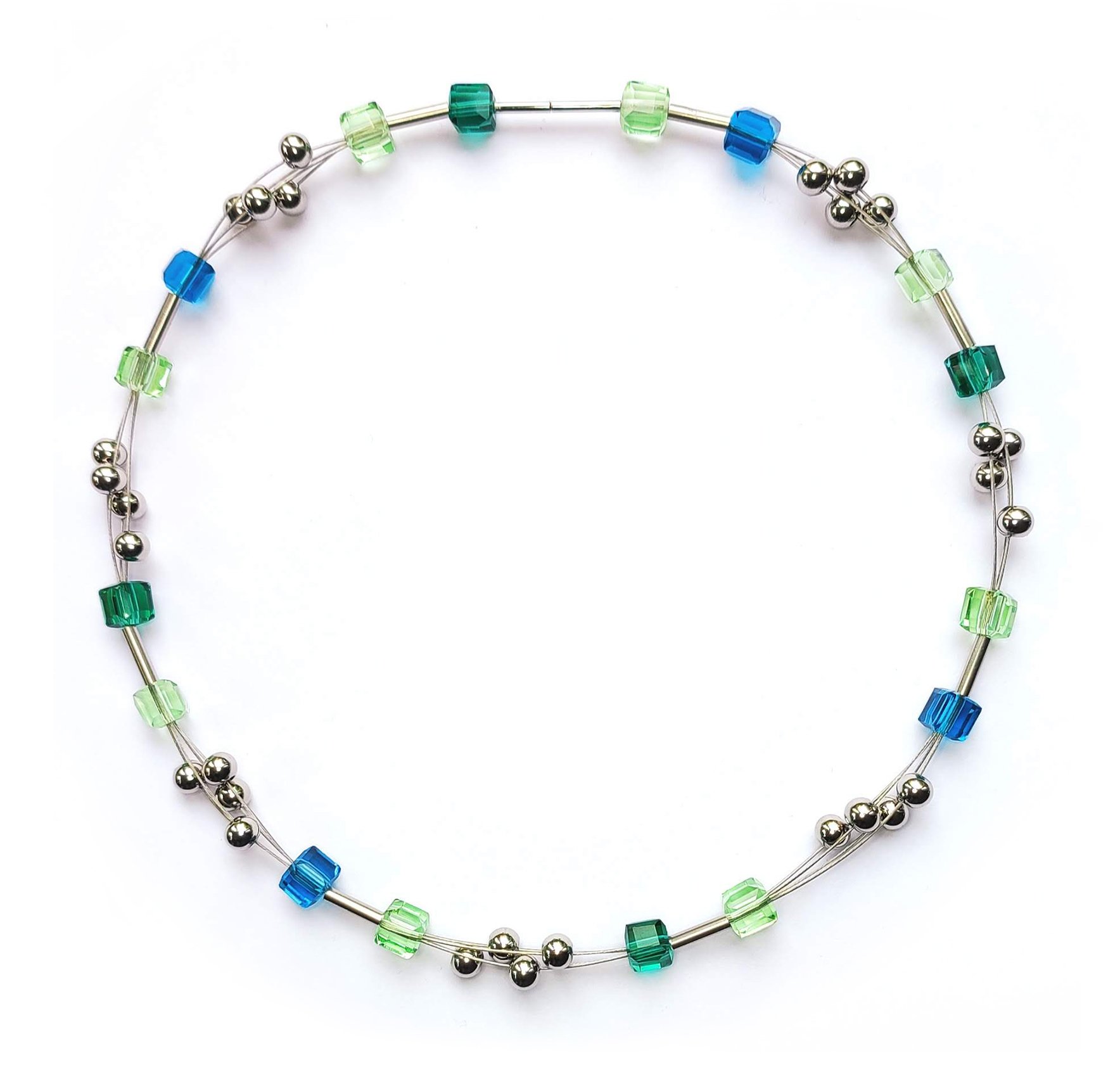 Kette "Monterey" in Emerald Green