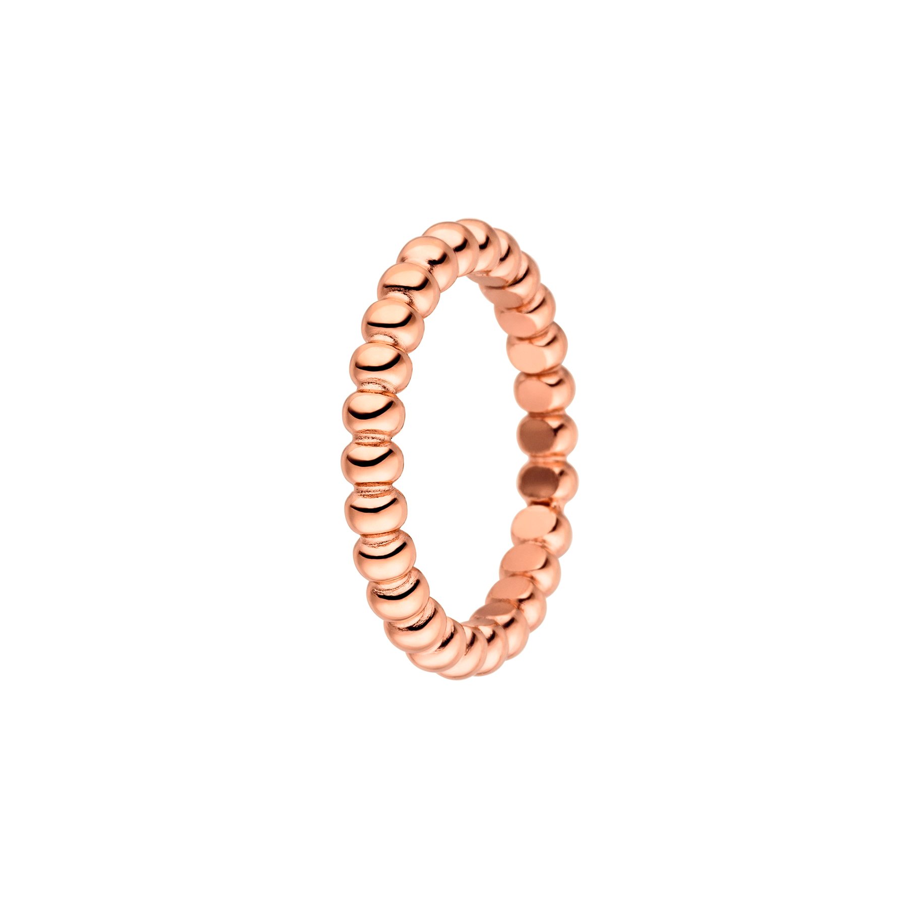 Ring "Mondo Bello" Kugeln | Edelstahl Roségold