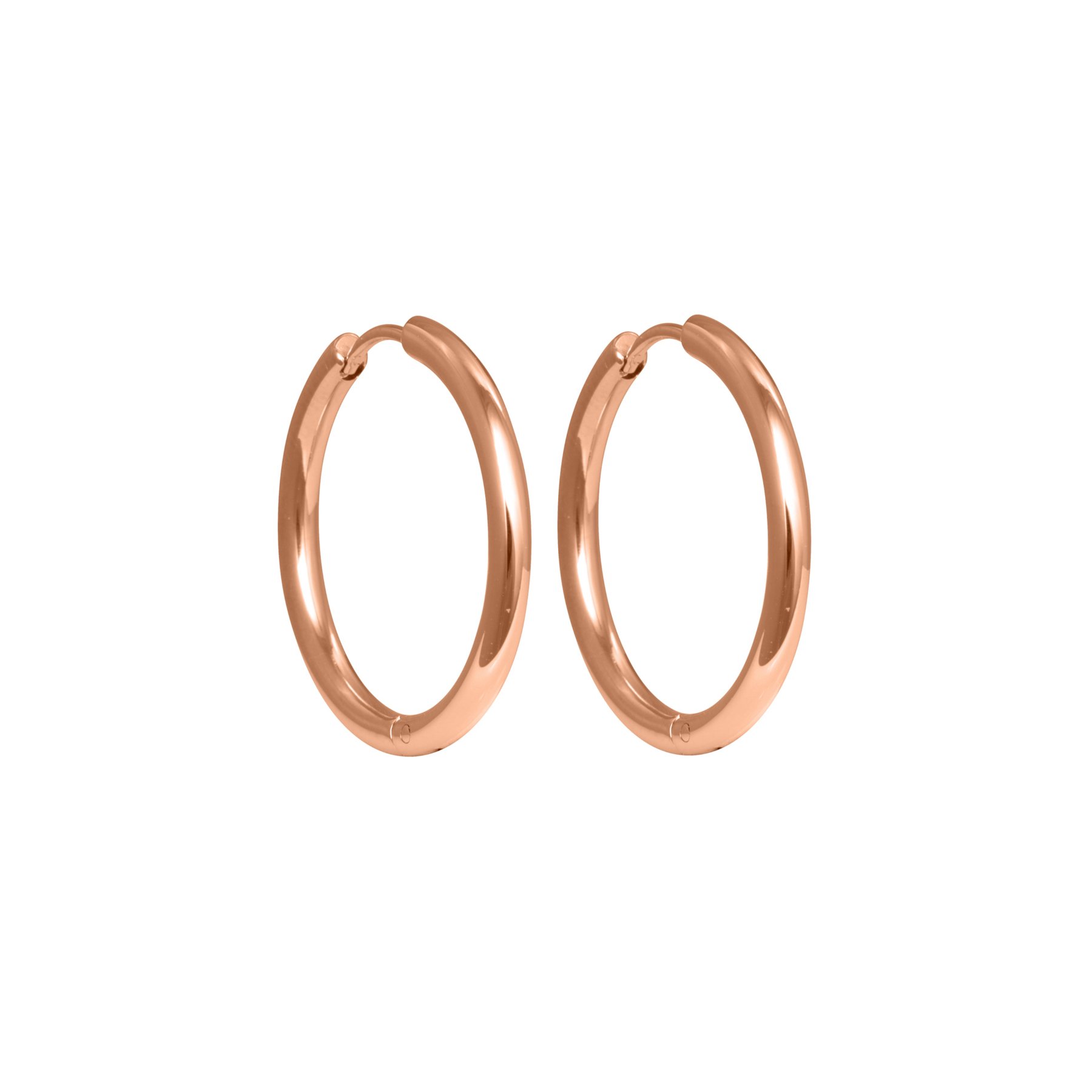 Creolen "Valencia" Edelstahl Roségold